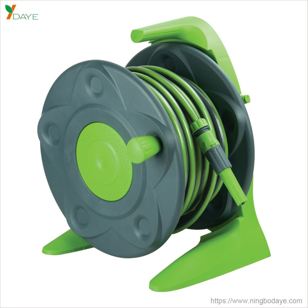 DY62215 Free standing & Wall mounted hose reel set 15m