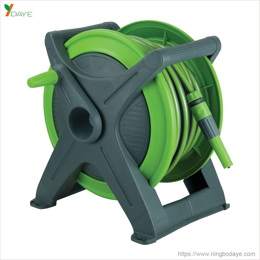 DY6315 Free standing & Wall mounted hose reel set 15m